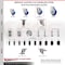 Service Caster 4 Inch 316SS Blue Polyurethane Swivel 1-1/2 Inch Expanding Stem Caster Set SCC SCC-SS316EX20S414-PPUB-BLUE-112-4 - alternate 4